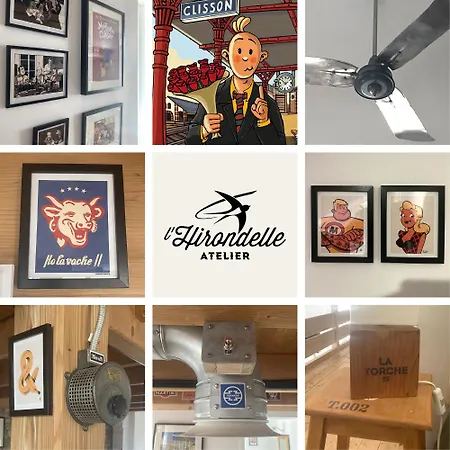 Апартаменты Atelier L'hirondelle Climatise