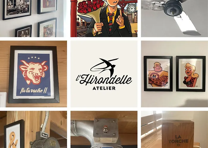 شقة Atelier L'hirondelle Climatise